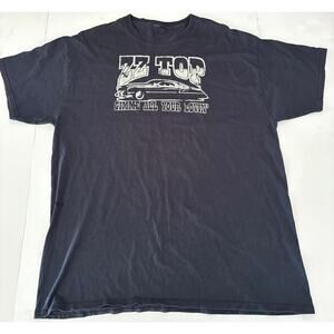 Vintage ZZ Top rock lowrider band t shirt “Gimme all your Lovin” L-XL
